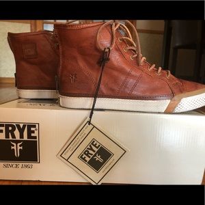 Frye Melanie shearling leather boots